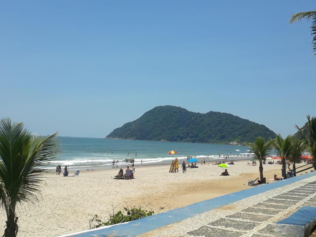Cobertura Com Area Externa Com Vista Para O Mar Na Melhor Praia Do Guaruja Tombo Dış mekan fotoğraf
